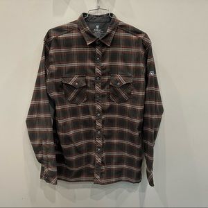 Kuhl long sleeve collared button up